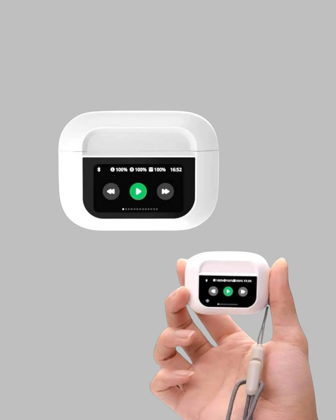 Yüksek Bass ve Güçlü Ses Özellikli Akıllı Bluetooth Kulaklık Dokunmatik Kontrol - Görsel 4