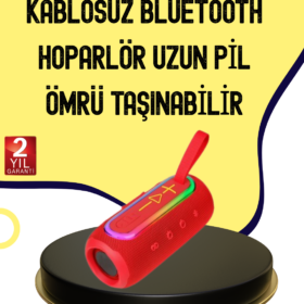 Uzun Pil Ömürlü Bluetooth 5.1 Hoparlör