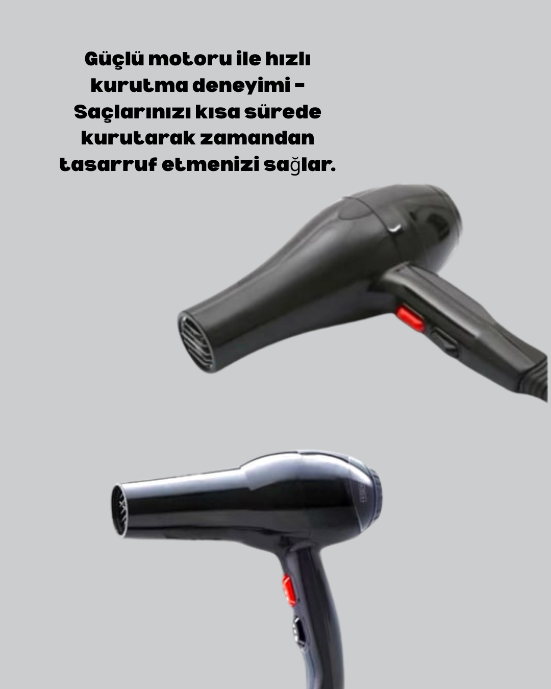 Profesyonel 2200W Saç Kurutma Makinesi Yüksek Performans - Görsel 5