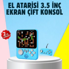 666 Klasik Oyunlu Mini Retro Konsol – Büyük Ekran Desteği