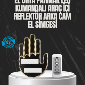 Uzaktan Kumandalı LED El Park Uyarı Cihazı 2025 Model A Kalite