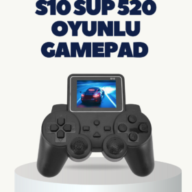 HDMI Destekli S10 Gamepad 520 Oyunlu TV’ye Bağlanabilir Atari 2025 Model
