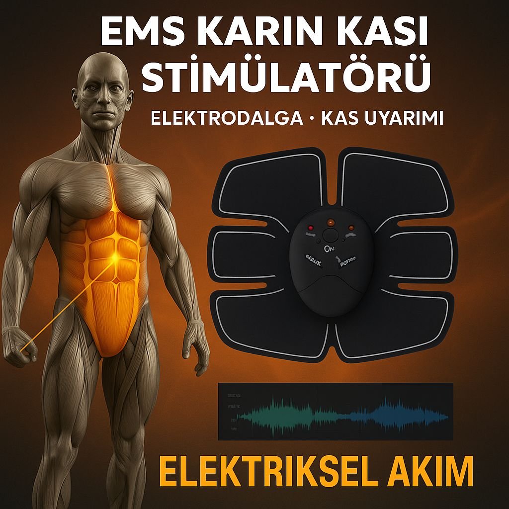 A Kalite Orijinal EMS Spor Aleti Titreşimli 2025 Seri Kas Geliştirme Cihazı - Görsel 4