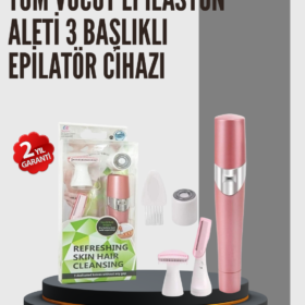 Evde Kolay Epilasyon İçin Taşınabilir Tüy Alma Cihazı
