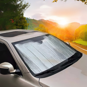 Araç Ön Cam Güneşlik Katlanabilir UV Koruma Ford Focus Renault Megane Skoda Superb Honda Civic