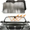 Katlanabilir Ön Cam Güneşlik Isı Önleyici Araç Perdesi Volkswagen Passat Peugeot 3008 Skoda Superb Nissan Qashqai