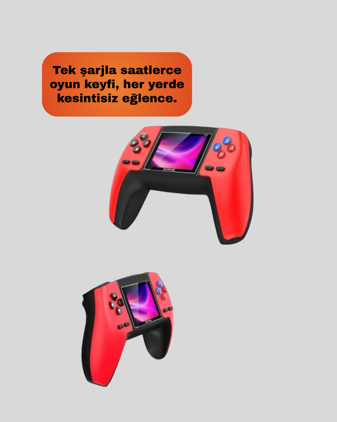 TV Bağlantılı 520 Oyunlu P5 Retro GamePad Konsol - Görsel 3
