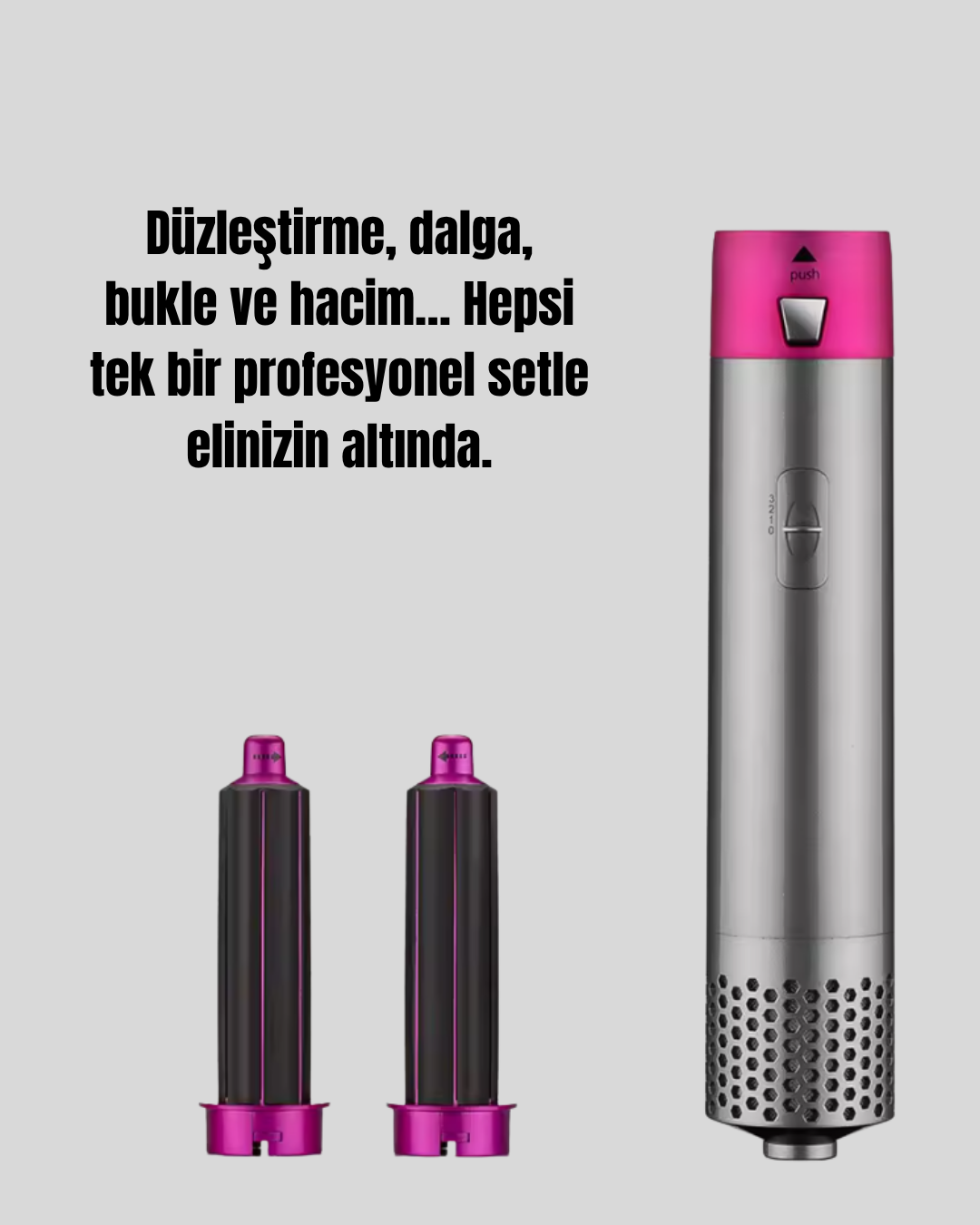 Çok Fonksiyonlu Saç Kurutma ve Şekillendirme Makinesi 5 Başlık - Görsel 3