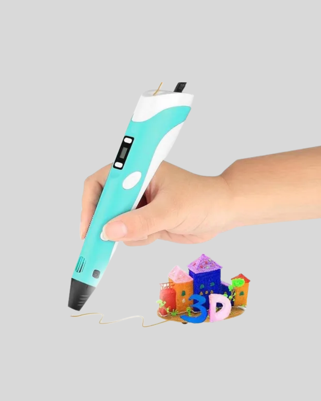 Yaratıcı Çizim ve Modelleme İçin Profesyonel 3D Yazıcı Kalem - Görsel 4