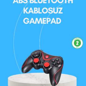 Uzun Pil Ömürlü Kablosuz Oyun Kumandası PC Telefon Tablet İçin