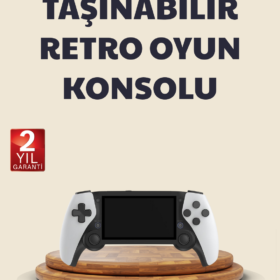 Şarjlı Hafıza Kart Destekli Oyun Konsolu