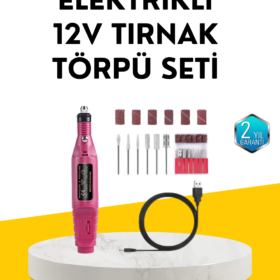 USB Şarjlı Çok Fonksiyonlu Tırnak Bakım Cihazı