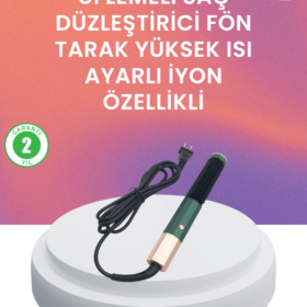 Termal Koruma Sistemli Çok Fonksiyonlu Saç Şekillendirme Cihazı