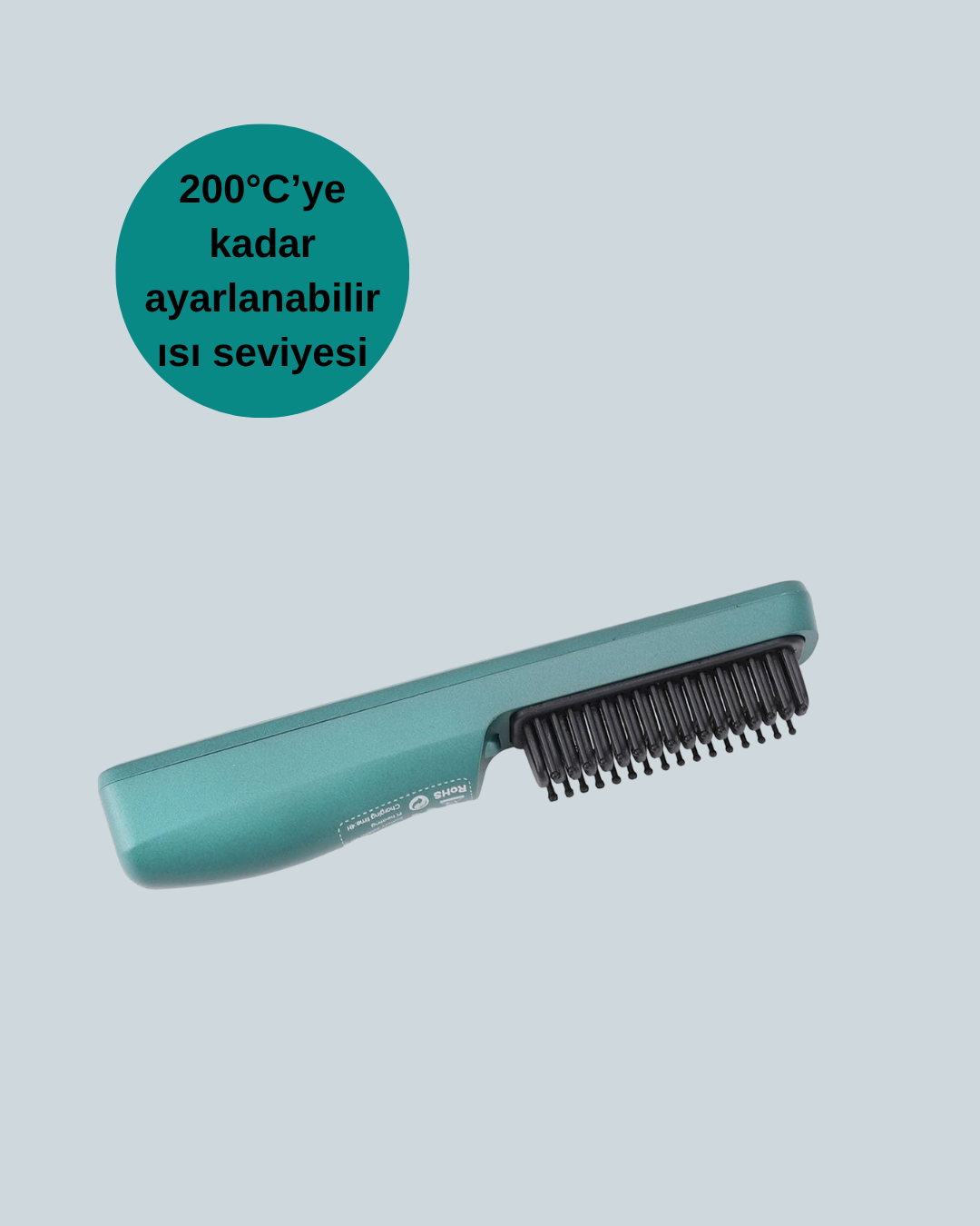 Negatif İyonlu Seramik Düzleştirici – Kablosuz Kullanım - Görsel 4