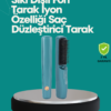 Kablosuz Saç Düzleştirici Tarak – 2600 mAh Şarjlı Model