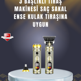 Sıfır Boşluk T Bıçaklı Erkek Bakım Seti – Çok Başlıklı