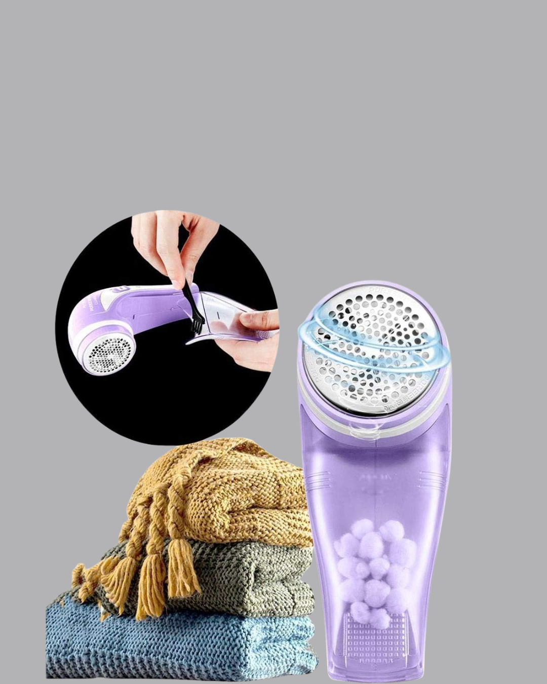 Tiftik ve Tüy Toplama Cihazı – 200ml Hazne Kompakt Boyut - Görsel 5