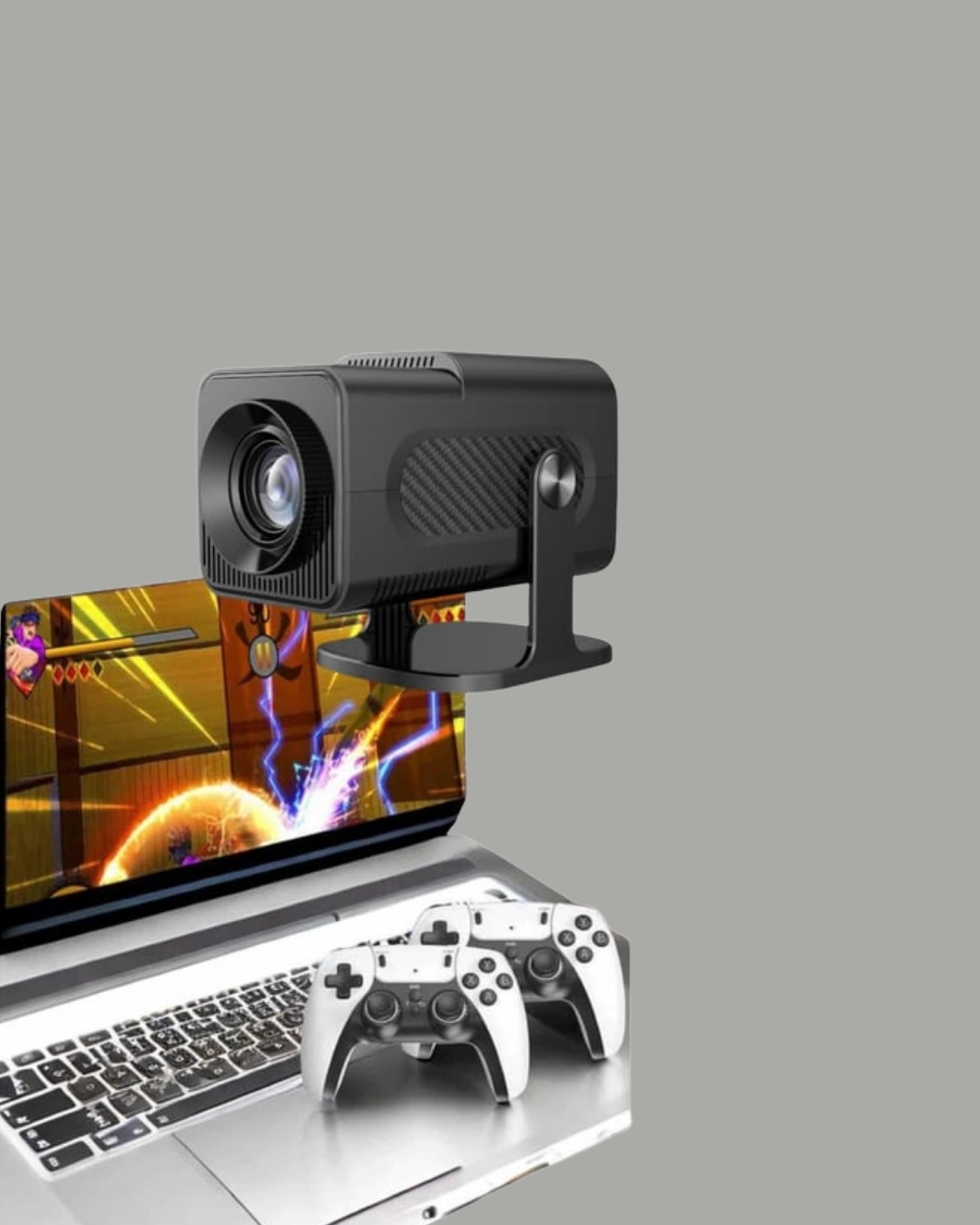 HCS350pro 1080P Full HD Taşınabilir Android Projektör - Görsel 5