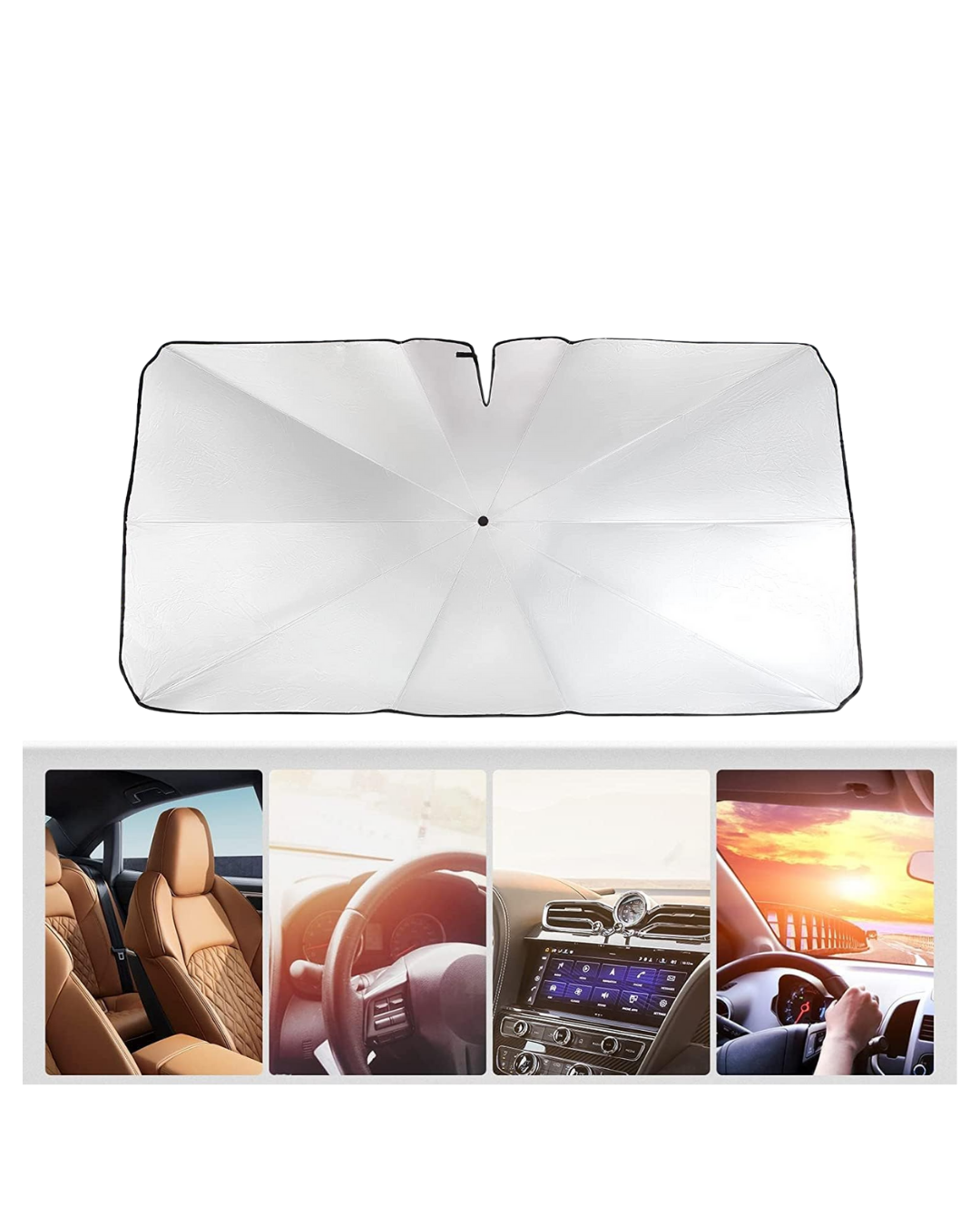 Citroen C-Elysee Fiat Albea Renault Thalia Hyundai Accent Era Ford Fusion Uyumlu Oto Şemsiye