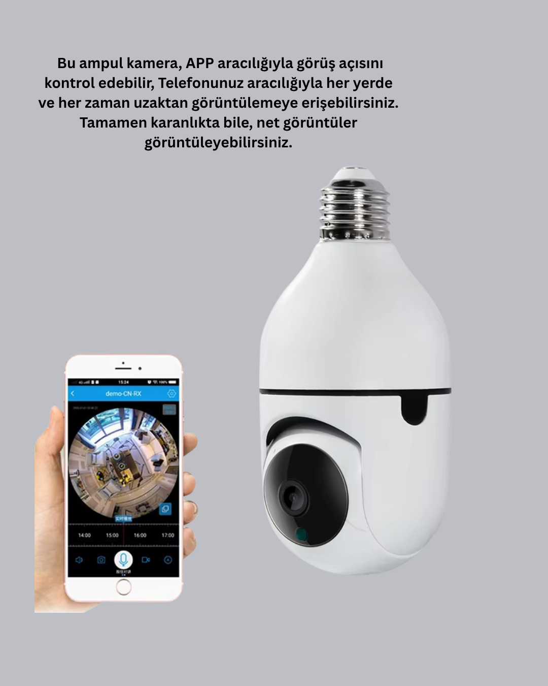 Duy Uyumlu Akıllı Güvenlik Kamerası – Basit Kurulum ve Net Görüntü - Görsel 3