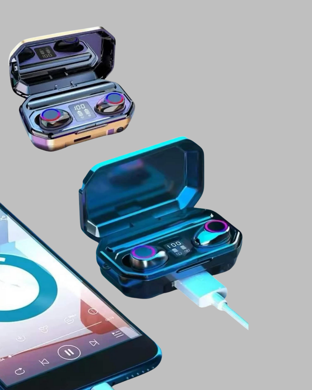 Dokunmatik Kontrollü Bluetooth Kulaklık – Gürültü Engelleme Özellikli - Görsel 4