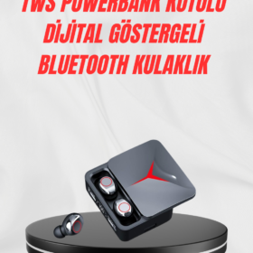 Şarj Kutulu Bluetooth 5.3 Kulaklık – Hızlı Eşleşme ve Net Görüşme Kalitesi