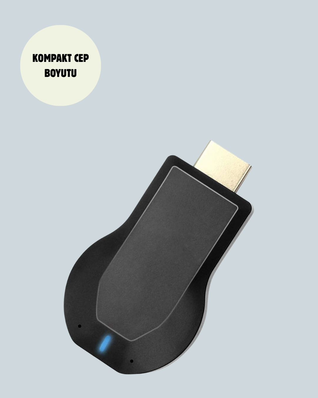 Kompakt HDMI Kablosuz Dongle – 1080p Görüntü ve Plug‑and‑Play Kurulum - Görsel 2