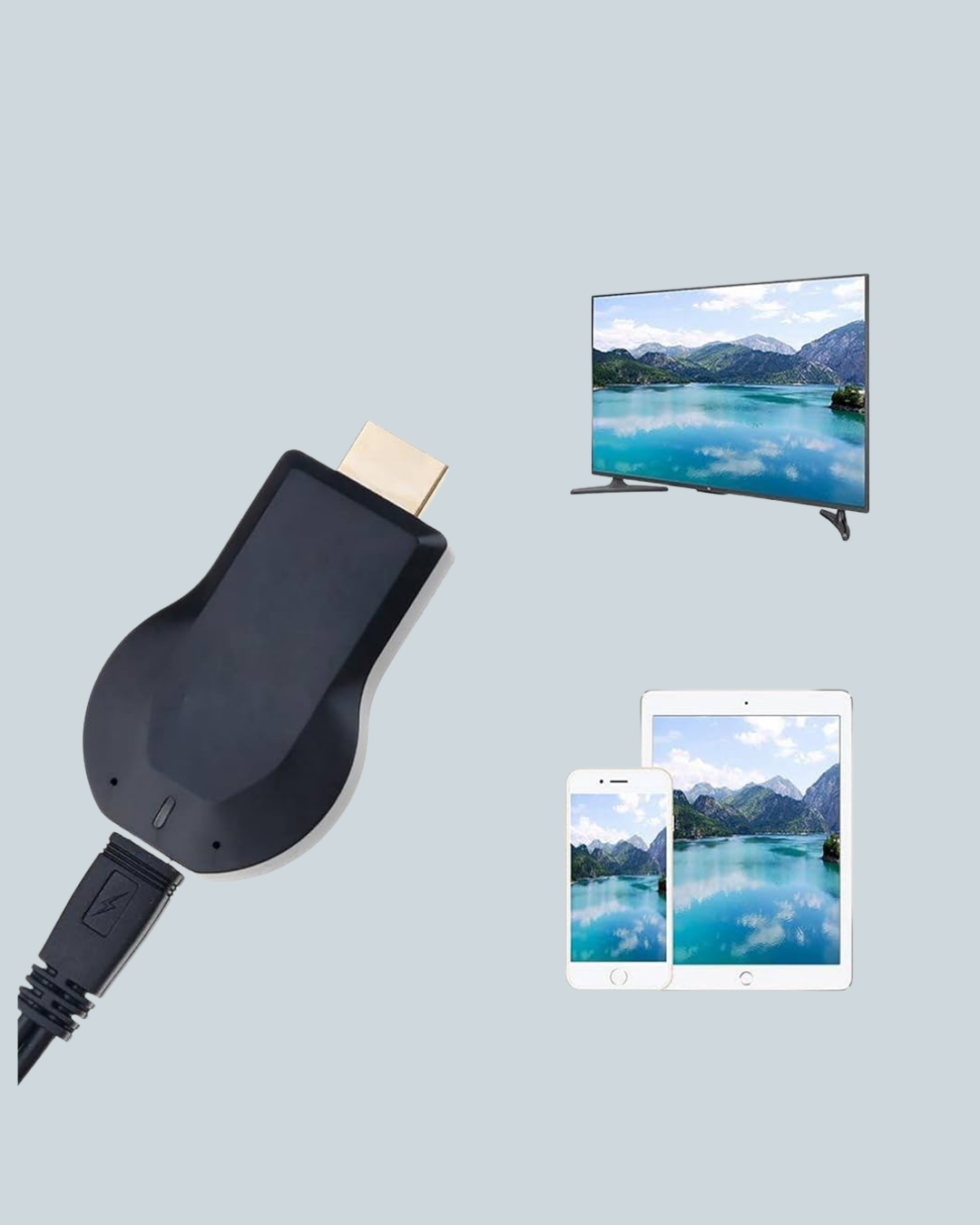 Kompakt HDMI Kablosuz Dongle – 1080p Görüntü ve Plug‑and‑Play Kurulum - Görsel 3