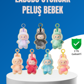 Dekoratif Labubu Karakter Figürü – Kaliteli Peluş Malzeme