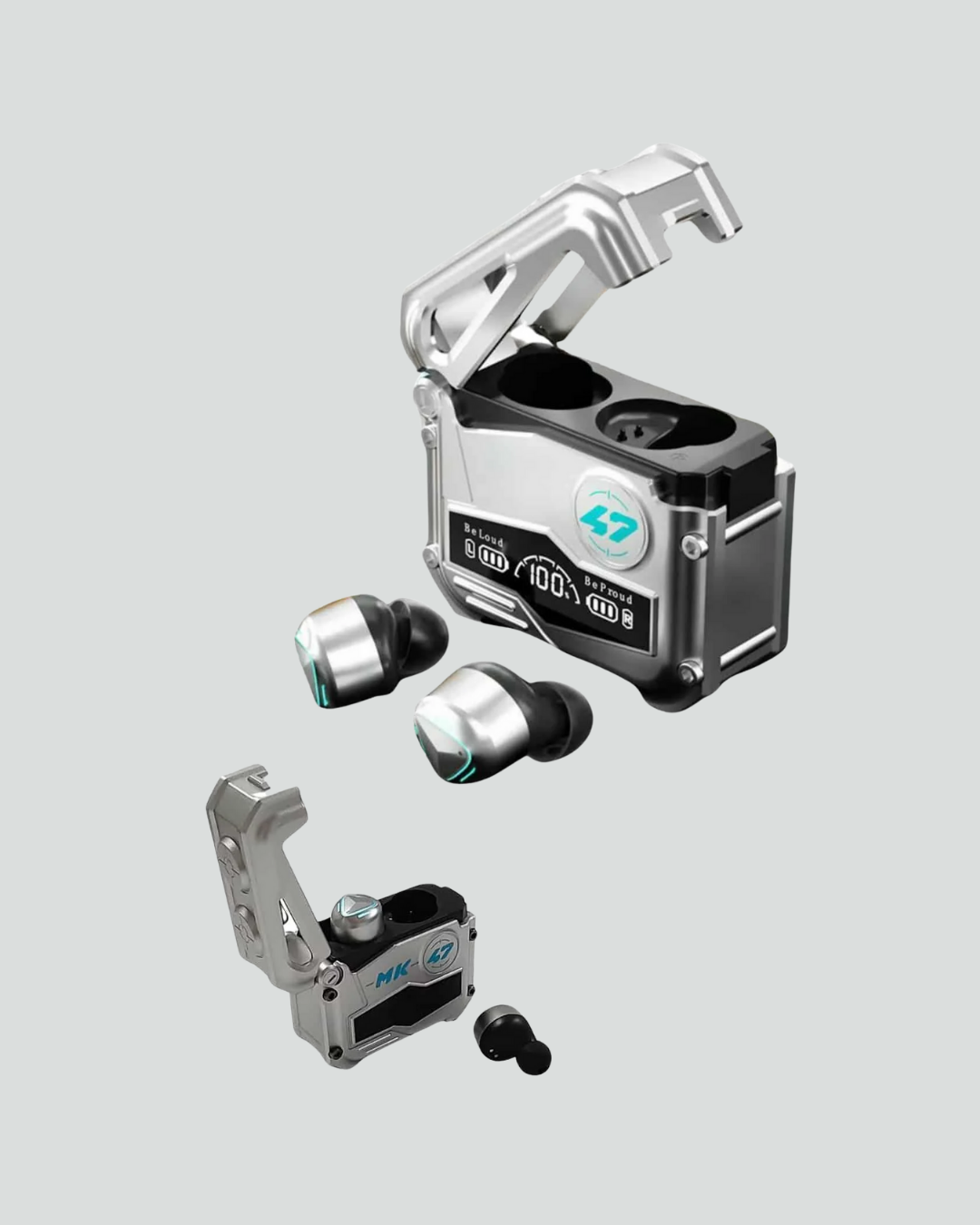 Bluetooth 5.0 Kulak İçi Kablosuz Kulaklık – Dokunmatik Kontrol Düşük Gecikme - Görsel 5