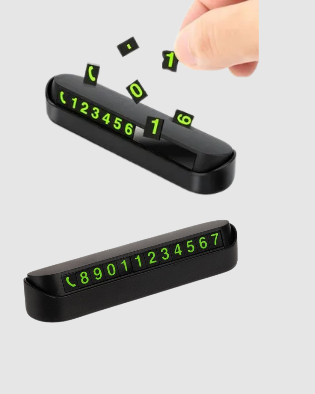 Fosforlu Araç İçi Park Numaratörü – Gece Görünümlü Şık Çözüm - Görsel 5