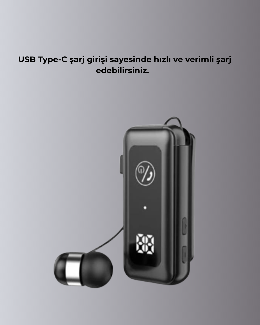 Hafıza Kartı Destekli Bluetooth 5.2 Kulaklık – İki Cihaza Bağlanma Özelliği - Görsel 5