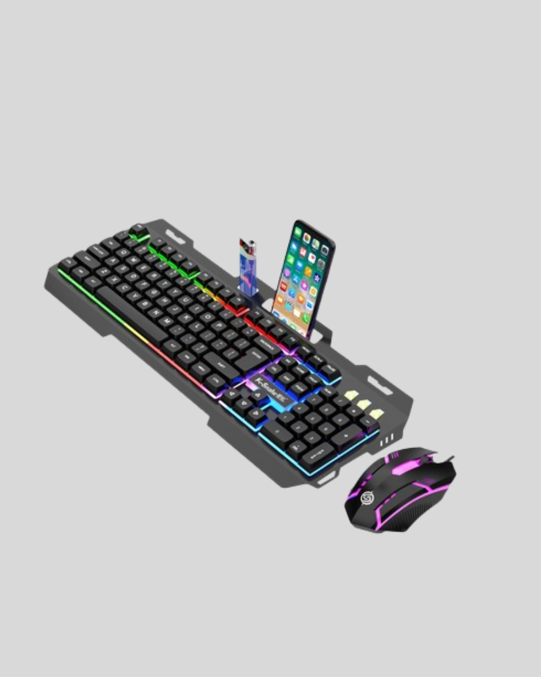 RGB Aydınlatmalı Oyuncu Klavye Mouse – Mekanik Hissiyat Maksimum Kontrol - Görsel 3
