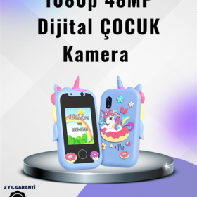 Çocuklar İçin Eğitici ve Eğlenceli Dijital Kamera