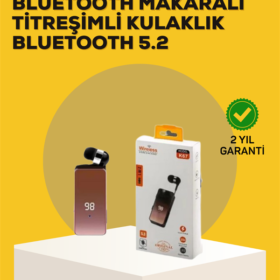 LED Ekranlı Ses Kontrol Düğmeli Kulaklık – Şarj Durumunu ve Ses Seviyesini Anında Yönetin