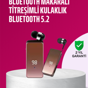 Yaka Klipsli Kablosuz Kulaklık – Eller Serbest Konforuyla Günlük Yaşama Uyum Sağlar