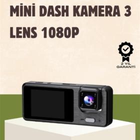 Full HD 3 Kanallı Araç Kamerası – Akıllı Çözümlerle Sürüş