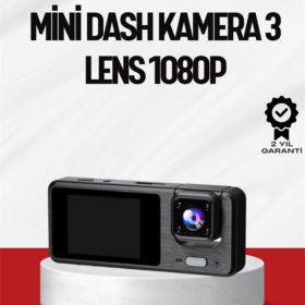 3 Kameralı DVR Araç Kamerası – Tam Güvenlik Tam Kapsama