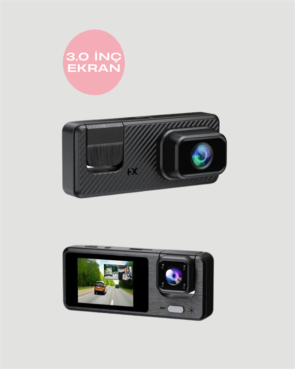 3 Kameralı DVR Araç Kamerası – Tam Güvenlik Tam Kapsama - Görsel 3