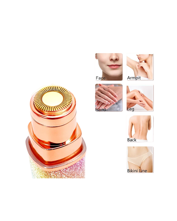 8000 RPM Taşınabilir Epilatör – Kaş Düzeltici ve Dudak Epilatörlü Pille Çalışan - Görsel 5