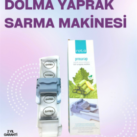Yaprak Sarma Makinesi – Üzüm Lahana ve Pazı İçin Otomatik Sarım Kolaylığı.