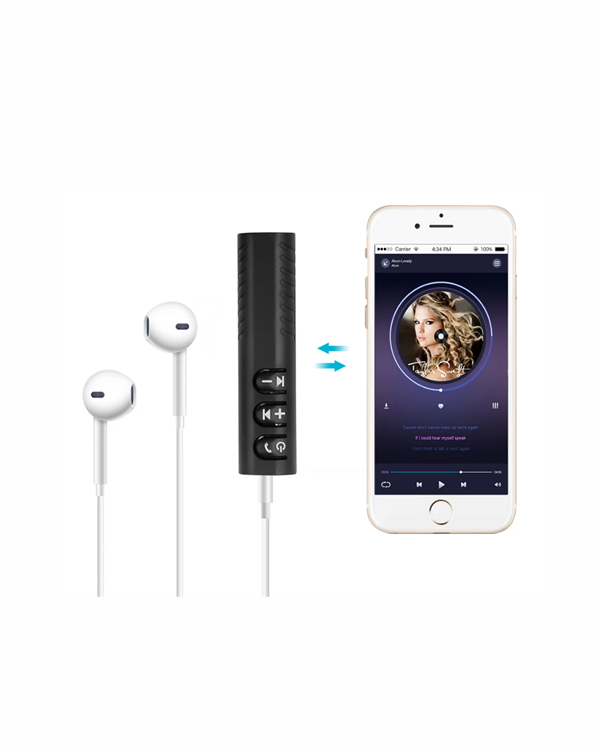 Kablolu Hoparlör ve Kulaklıklar İçin Bluetooth Adaptör | Mini Boy Klipsli Taşınabilir - Görsel 3