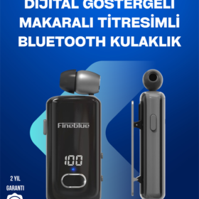 Fineblue F580 – Klipsli Bluetooth Kulaklık Gürültü Engelleyici Uzun Pil Ömürlü