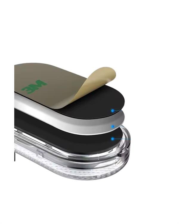 Kablosuz Manyetik Montajlı Araba İçin 7 Renkli Ambiyans Işığı Seti - Görsel 3