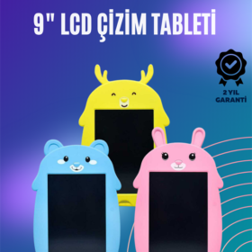 Hafif ve Kompakt Tasarımlı Kağıtsız LCD Yazı Tahtası
