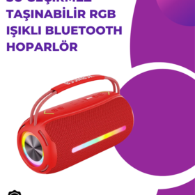 Bluetooth Kablosuz Hoparlör – Taşınabilir Güçlü Ses