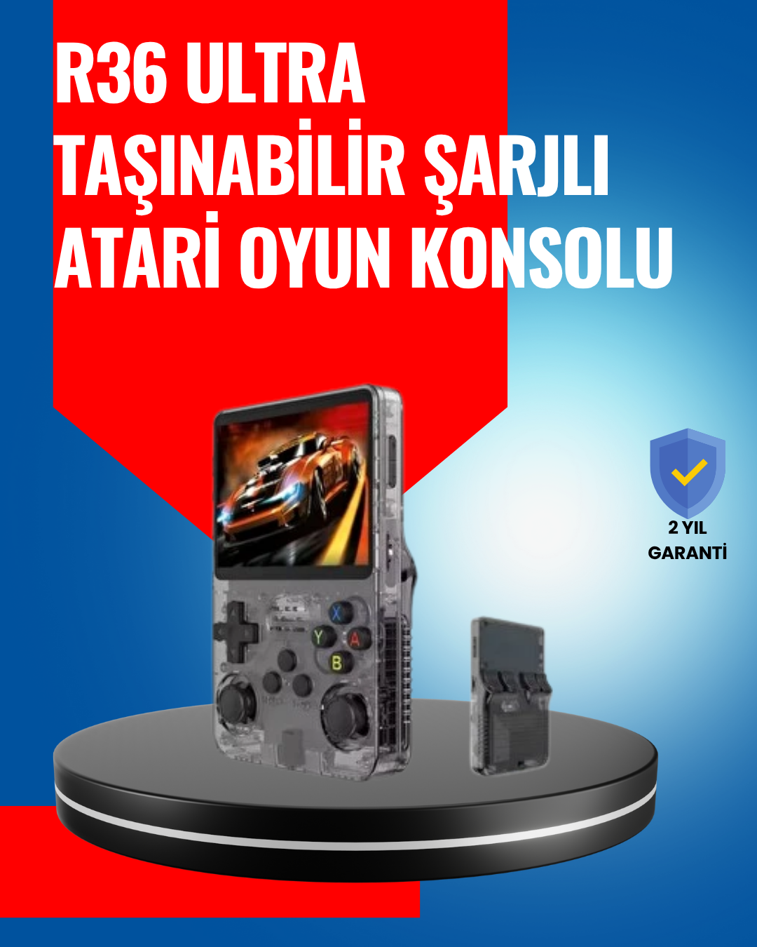 TV Bağlantılı 64GB Hafızalı Retro Oyun Konsolu