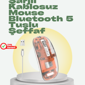 Geniş Uyumluluklu Kablosuz Fare – Windows Mac Linux Destekli