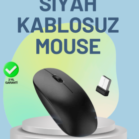 Geniş Uyumluluğa Sahip Sessiz Fare – Yüksek DPI ve Hafif