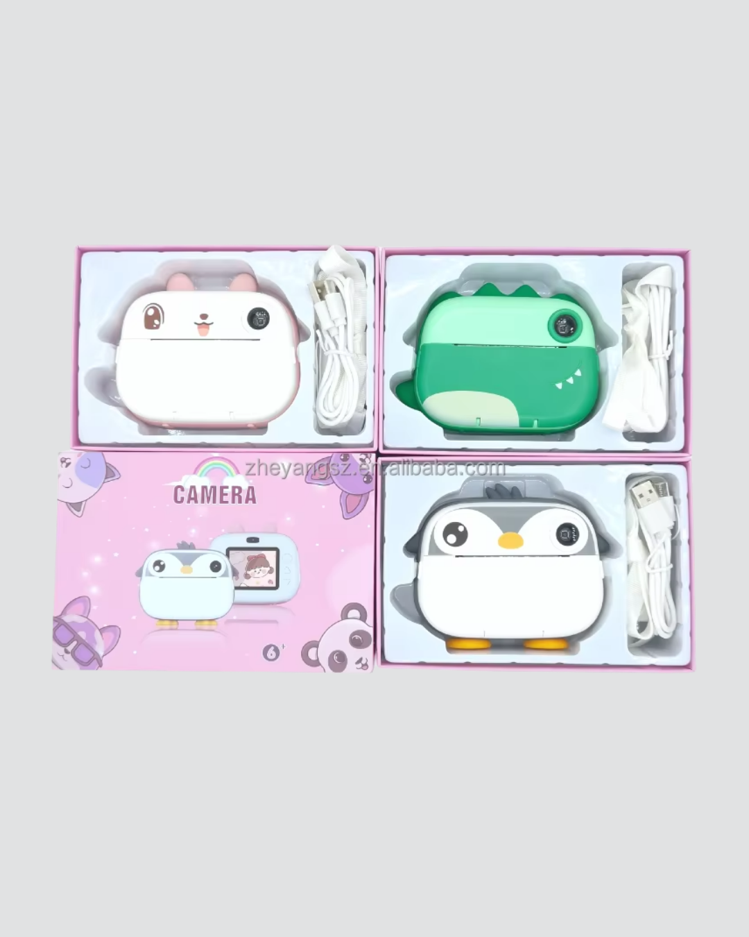 Anında Baskı Özellikli GCH62 Çift Lensli Dijital Kamera - Görsel 3